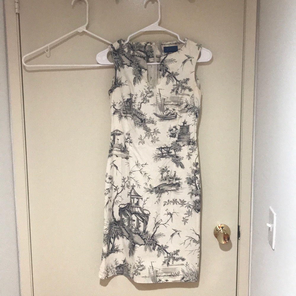 Printed sheath dress